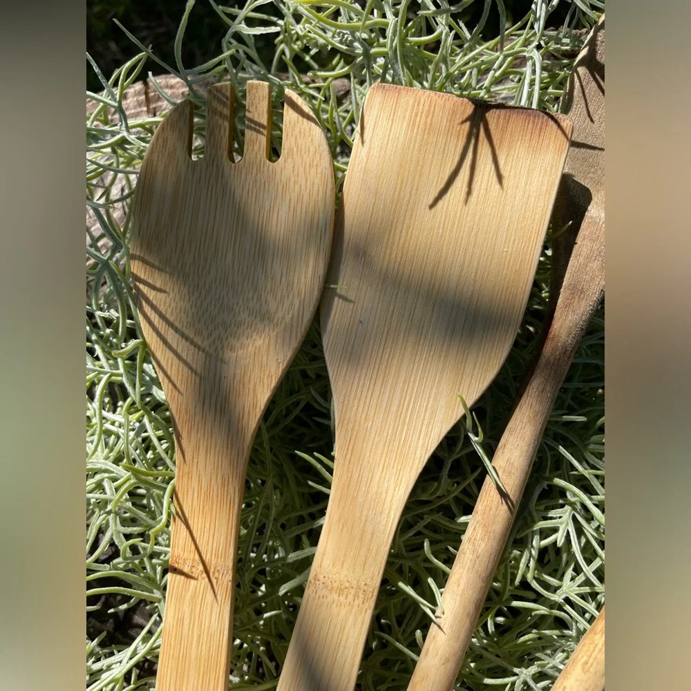 Set Of Wooden Utensils